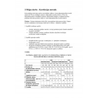 3.Mājas darbs - Korelācijas metode. 