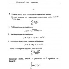 Eksāmens 2. daļa 2. semestris