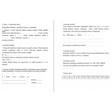11. klase, 6. pārbaudes darbs, Nemetālisko elementu –slāpekļa un fosfora savienojumi