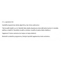 C++, operators for