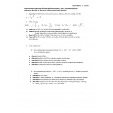 KONTROLDARBS PAR AUGSTĀKĀS MATEMĀTIKAS KURSA 2. DAĻU „DIFERENCIĀLRĒĶINI", A variants KONTROLDARBS PAR AUGSTĀKĀS MATEMĀTIKAS KURSA 2. DAĻU „DIFERENCIĀLRĒĶINI", A variants