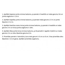 Pielietojumi, ģeometrija, 20 Pielietojumi, ģeometrija, 20