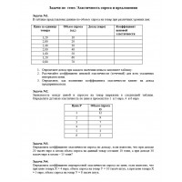 Задачи по теме: Эластичность спроса и предложения Задачи по теме: Эластичность спроса и предложения