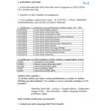 3. nodarbības uzdevumi OECD, 2. var