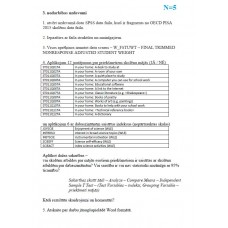 3. nodarbības uzdevumi OECD, 5. var