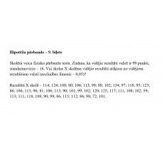 Hipotēžu pārbaude – 9. biļete