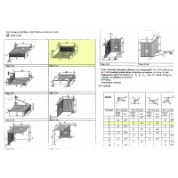 Telpiskās spēku sistēmas līdzsvars, S 4. uzdevums, Variants 3, Zīm. S 2.2 (neievērojot smagumspēkus)